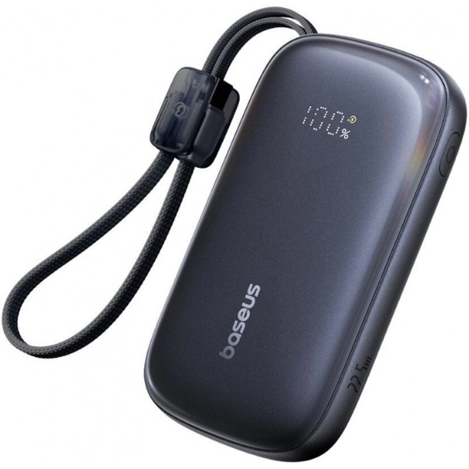 Внешний аккумулятор Baseus EnerFill FC21 Qpow 3 Ultra 10000mAh 22.5W (черный). Фото1