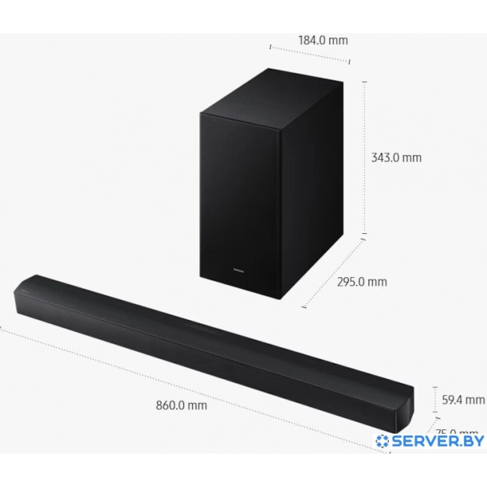 Саундбар Samsung HW-B650F. Фото4