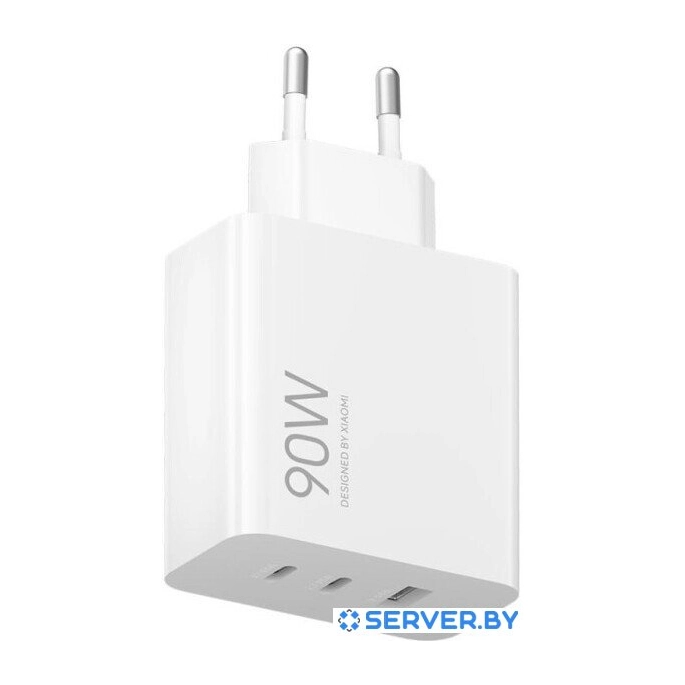 Сетевое зарядное Xiaomi 90W HyperCharge Power Adapter 3-Port MDY19-EK (международная версия). Фото1