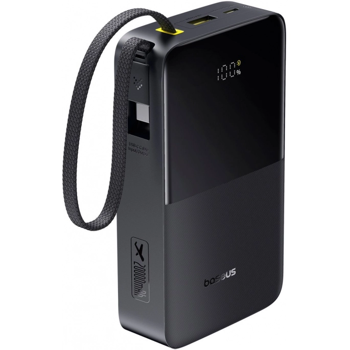 Внешний аккумулятор Baseus EnerFill FC51 Bipow2 Pro Power Bank 20000mAh (черный). Фото1