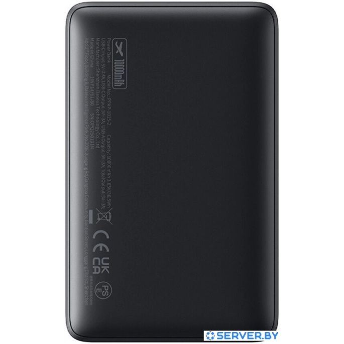 Внешний аккумулятор Baseus EnerFill FP11 10000mAh 15W (черный). Фото3