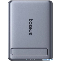 Внешний аккумулятор Baseus PicoGo AM31 Mini Magnetic Power Bank with Stand 20W 5000mAh (серый)