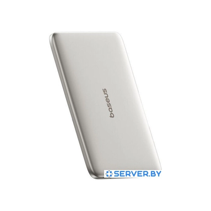 Внешний аккумулятор Baseus PicoGo AM41 Ultra-Slim Magnetic Power Bank 5000mAh (титановый). Фото1