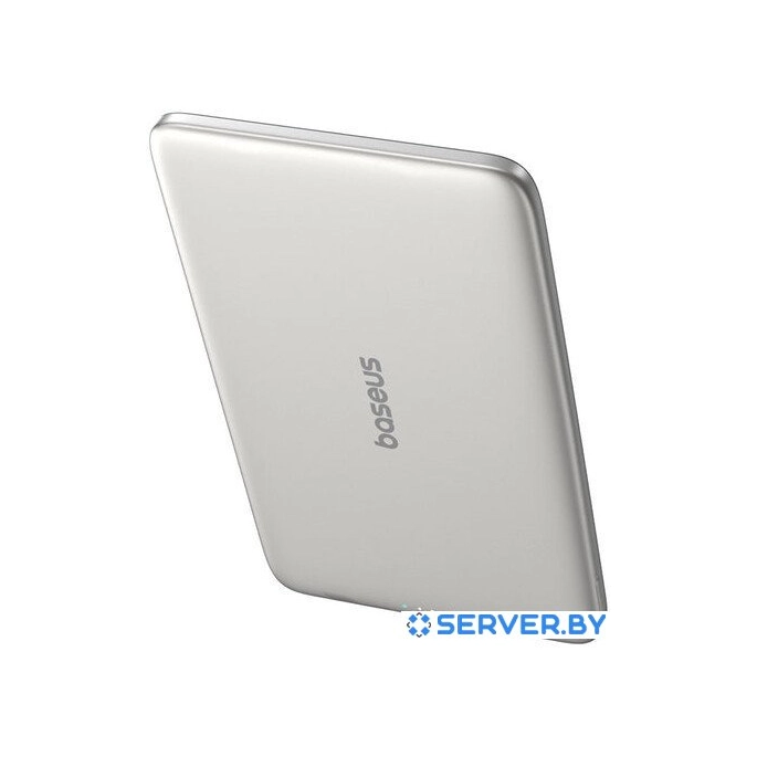 Внешний аккумулятор Baseus PicoGo AM41 Ultra-Slim Magnetic Power Bank 5000mAh (титановый). Фото3