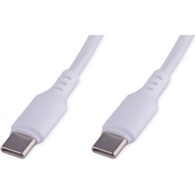Кабель Cablexpert CC-USB2-CMCM-100-1.8M-W USB Type-C - USB Type-C (1.8 м, белый). Фото1