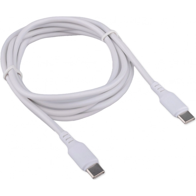 Кабель Cablexpert CC-USB2-CMCM-100-1.8M-W USB Type-C - USB Type-C (1.8 м, белый). Фото3