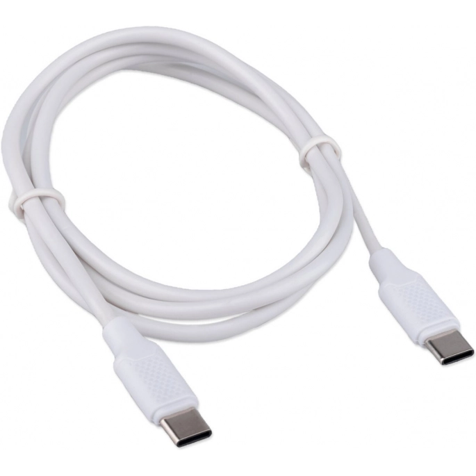 Кабель Cablexpert USB Type-C - USB Type-C CC-USB2-CMCM-60-1M-W (1 м, белый). Фото1