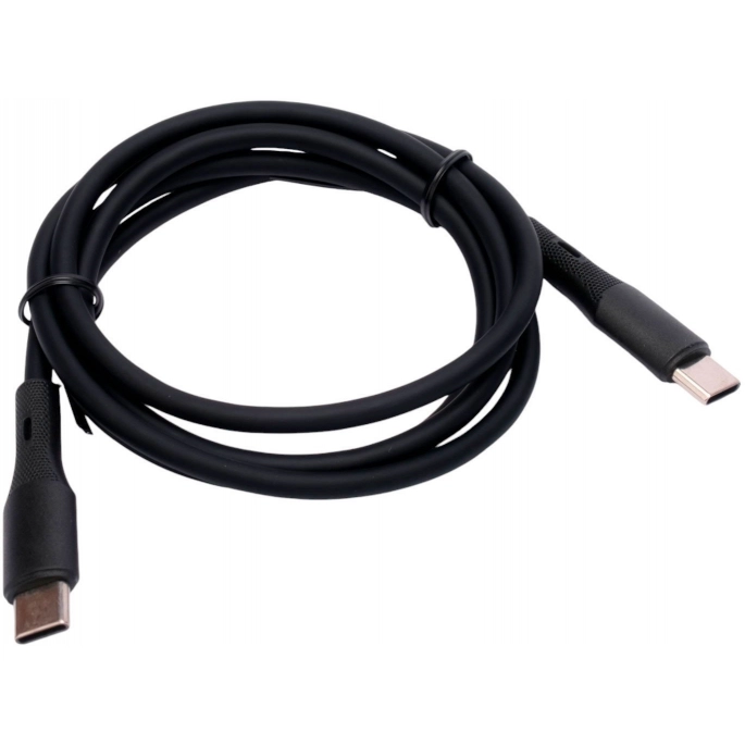 Кабель Cablexpert CC-USB2S-CMCM-1M-BK USB Type-C - USB Type-C (1 м, черный). Фото1