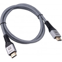 Кабель Cablexpert CCP-HDMI16K-1M HDMI - HDMI (1 м, серый)