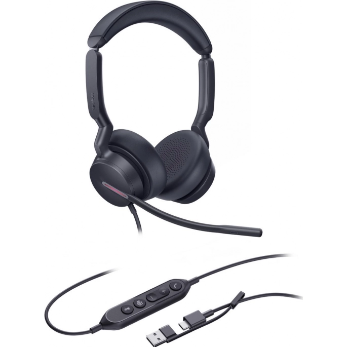 Офисная гарнитура Yealink UH46 Dual UC USB-C/A. Фото1