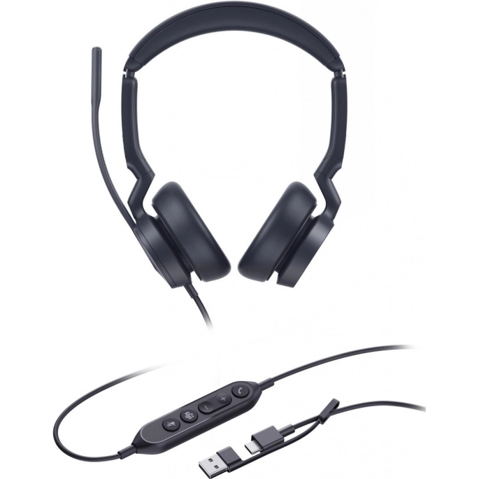Офисная гарнитура Yealink UH46 Dual UC USB-C/A. Фото3