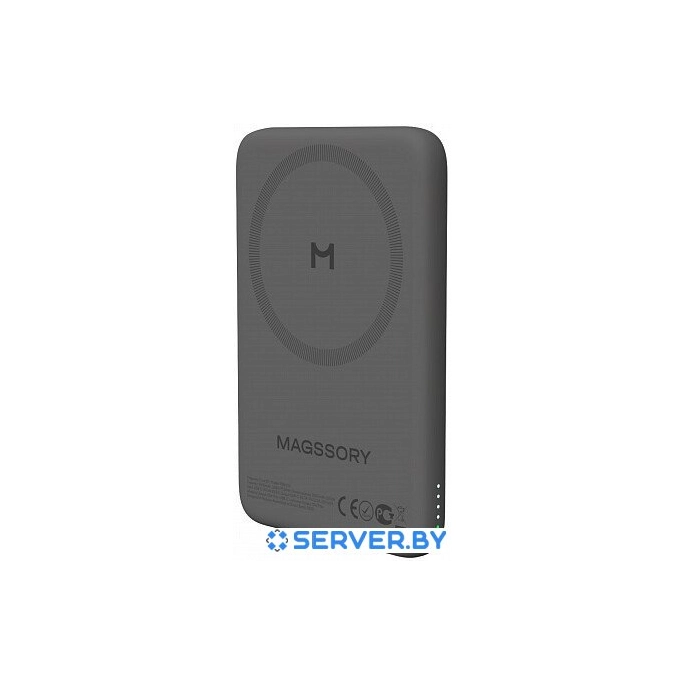 Внешний аккумулятор Magssory Core 5K 5000mAh PBN003 Midnight. Фото4