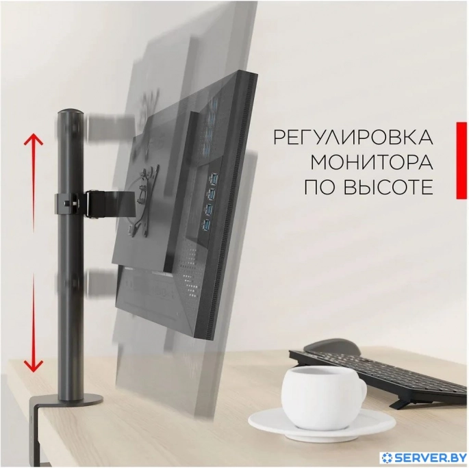Кронштейн для монитора Holder MDS-M101-B (черный). Фото3