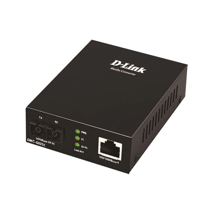 Медиаконвертер D-Link DMC-G02SC/A1A. Фото1