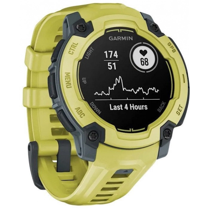 Умные часы Garmin Instinct E 45 мм (электрик лайм). Фото3