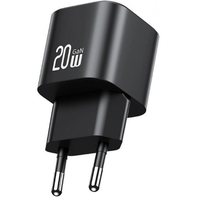 Сетевое зарядное Usams CC260 20W GaN (черный). Фото1