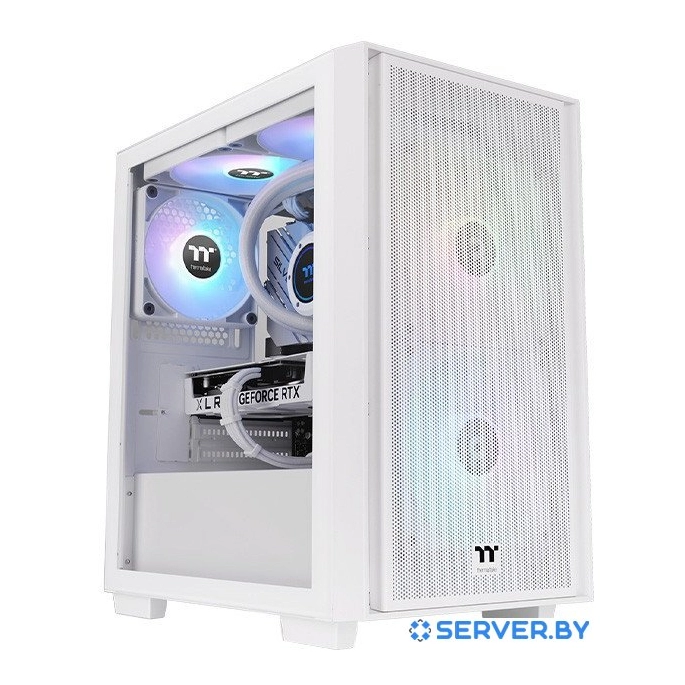 Корпус Thermaltake Versa H16 TG ARGB Snow CA-1Y8-00S6WN-01. Фото1