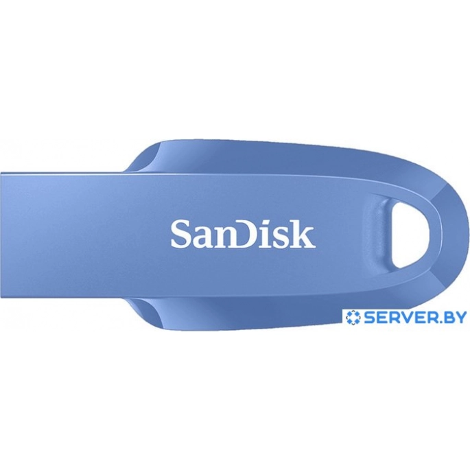 USB Flash SanDisk Ultra Curve 3.2 256GB (синий). Фото1