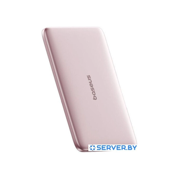 Внешний аккумулятор Baseus PicoGo AM41 Ultra-Slim Magnetic Power Bank 5000mAh (розовый). Фото1