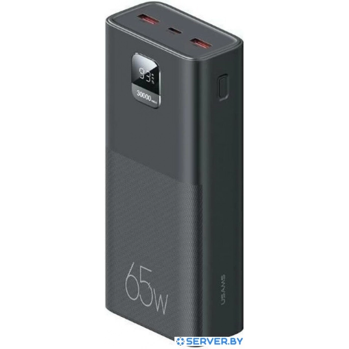 Внешний аккумулятор Usams CD185 PB68 30000mAh (черный). Фото1