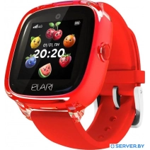 Детские умные часы Elari KidPhone Fresh 4G (красный)
