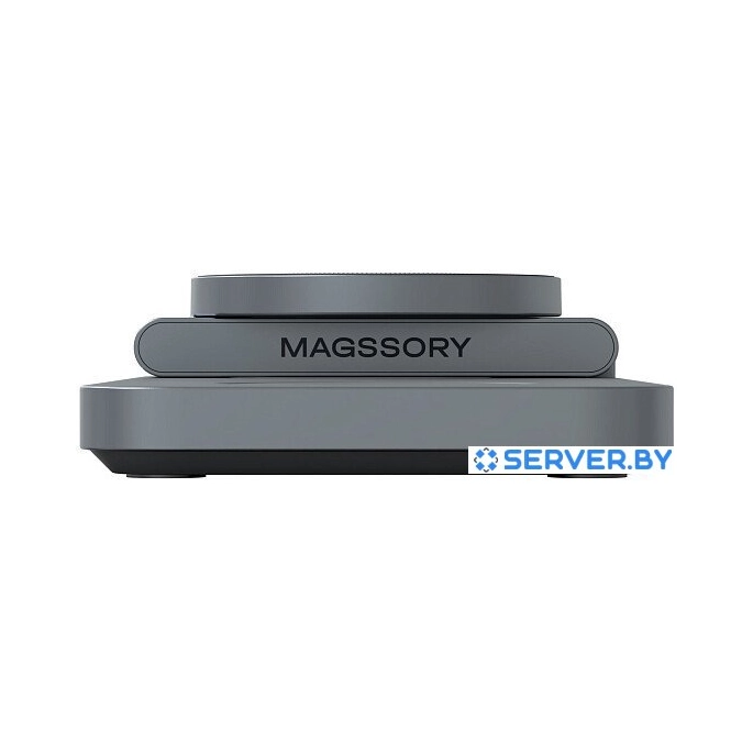 Беспроводное зарядное Magssory Yoga 3 в 1 Charging Station для Samsung Qi2 WCH017m (темно-серый). Фото6