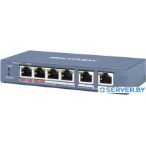 Коммутатор Hikvision DS-3E0106HP-E