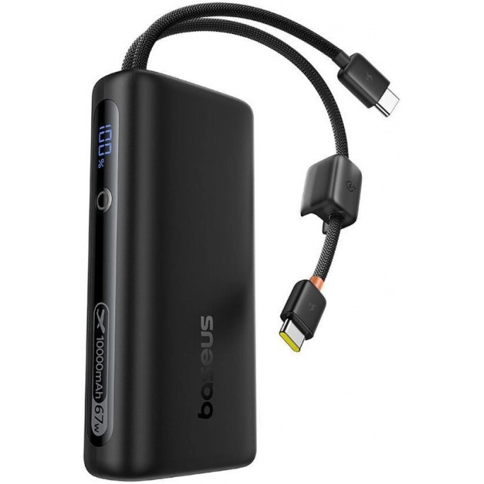 Внешний аккумулятор Baseus EnerFill FC41 67W 10000mAh (черный). Фото3