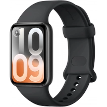 Фитнес-браслет Xiaomi Smart Band 10 Pro M2552B1 (черный, с черным силиконовым ремешком, международная версия)