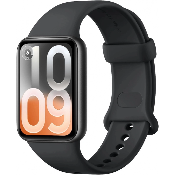 Фитнес-браслет Xiaomi Smart Band 10 Pro M2552B1 (черный, с черным силиконовым ремешком, международная версия). Фото1