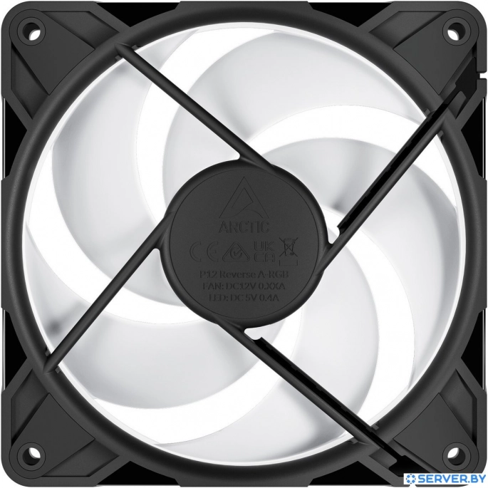 Вентилятор для корпуса Arctic P12 Pro Reverse A-RGB ACFAN00322A. Фото6