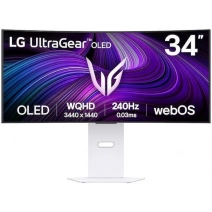 Smart монитор LG UltraGear OLED 34GX90SA-W
