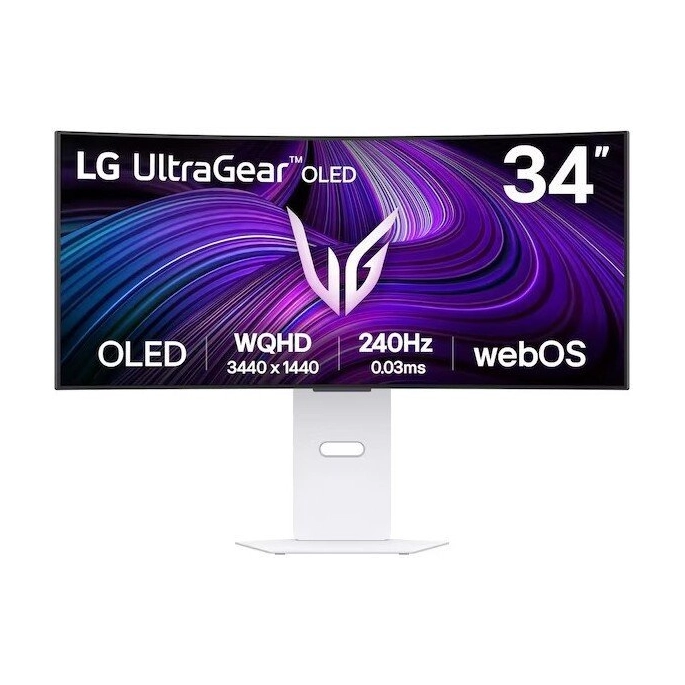 Smart монитор LG UltraGear OLED 34GX90SA-W. Фото1