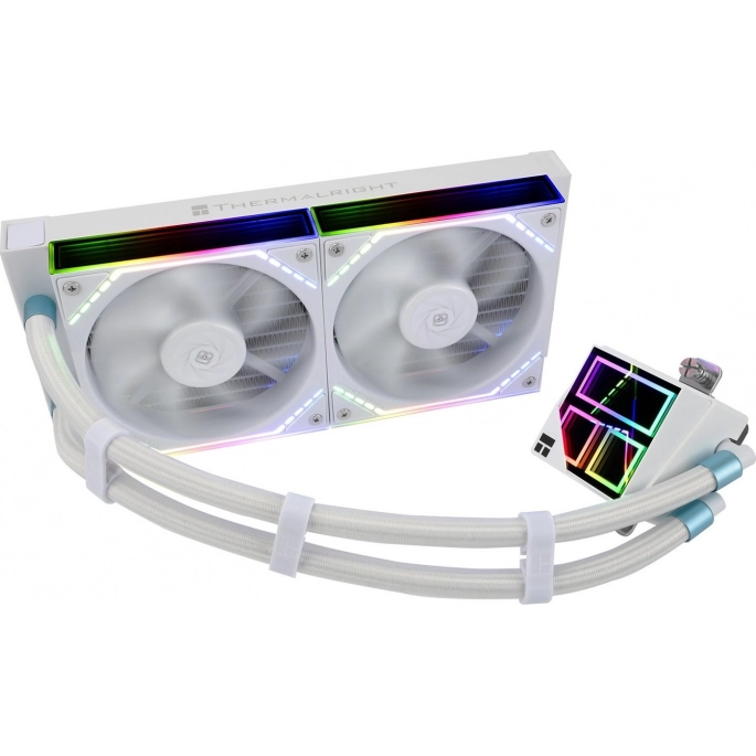 Система жидкостного охлаждения для процессора Thermalright Frozen Infinity 240 ARGB (белый). Фото4