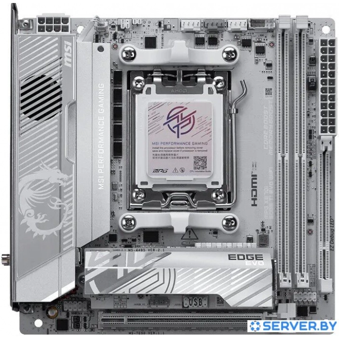 Материнская плата MSI MPG X870I Edge TI Evo WiFi. Фото1