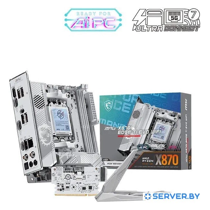Материнская плата MSI MPG X870I Edge TI Evo WiFi. Фото6