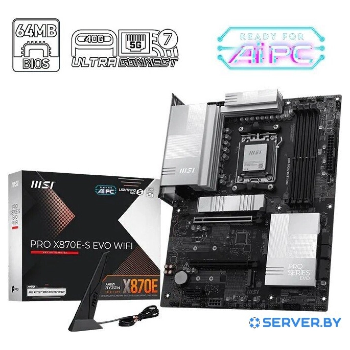 Материнская плата MSI Pro X870E-S Evo WiFi. Фото6