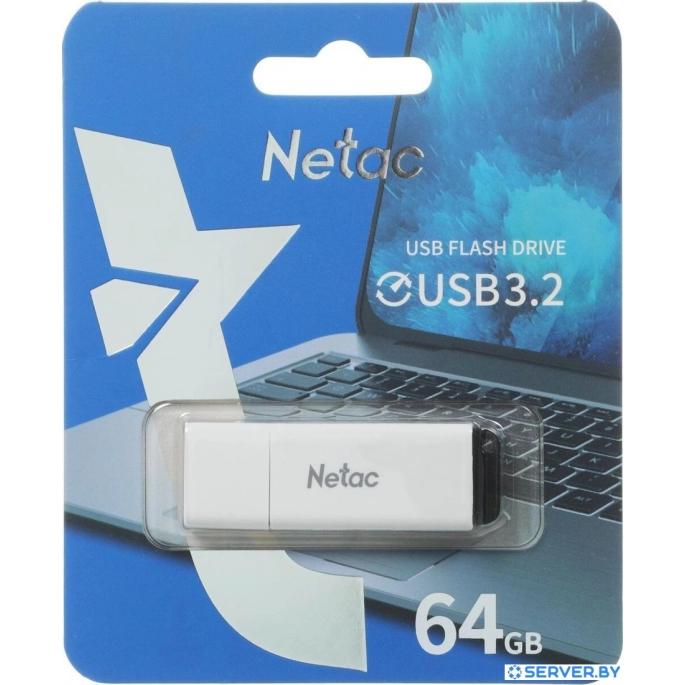 USB Flash Netac U185 USB3.2 64GB NT03U185N-064G-32WH. Фото5