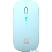 Мышь Defender Coda MB-261 (голубой/белый)