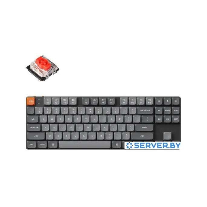 Клавиатура Keychron K1 Max RGB K1M-H1-RU (Gateron Low Profile Red 2.0). Фото1