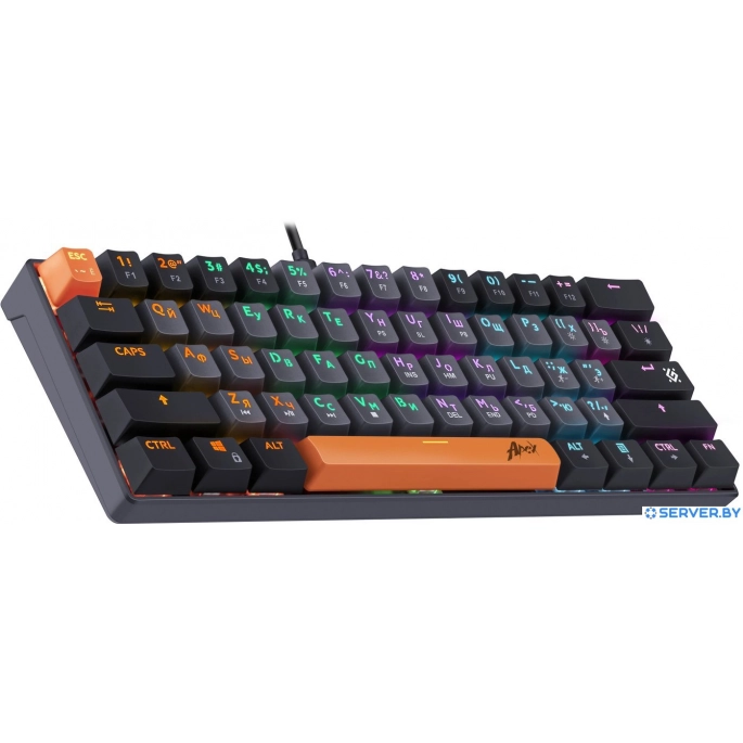 Клавиатура Defender Apex GK-002 (серый/черный). Фото2