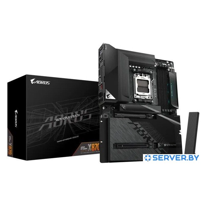 Материнская плата Gigabyte X870 Aorus Stealth. Фото5