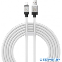 Кабель Baseus CoolPlay Series Fast Charging Cable 2.4A USB Type-A - Lightning (2 м, белый)