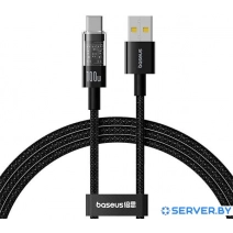 Кабель Baseus Gem Fast-Charging Data Cable USB Type-A - USB Type-C (2 м, черный)