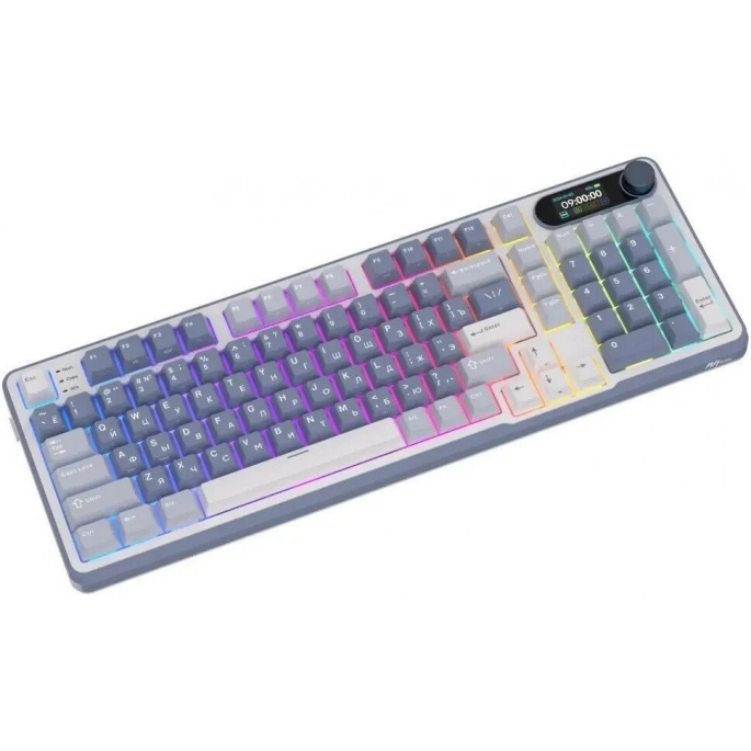 Клавиатура Royal Kludge RK-S98 RGB Ocean Blue (RK Cream). Фото4