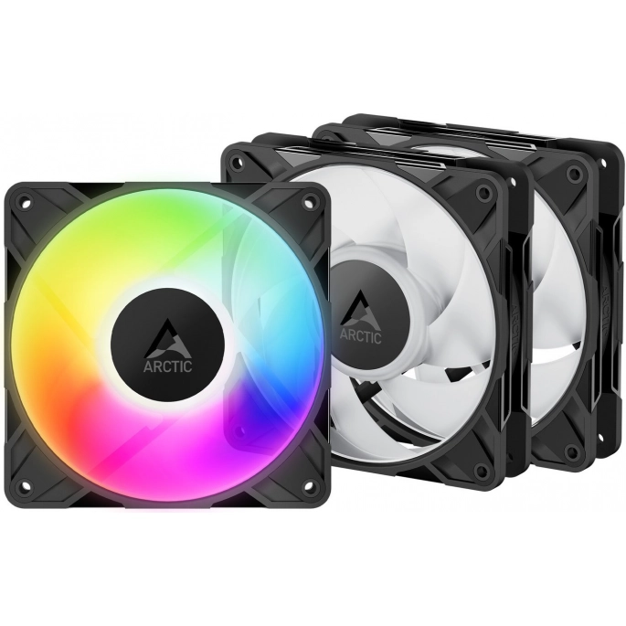 Комплект вентиляторов для корпуса Arctic P12 Pro A-RGB 3 Pack ACFAN00310A. Фото1