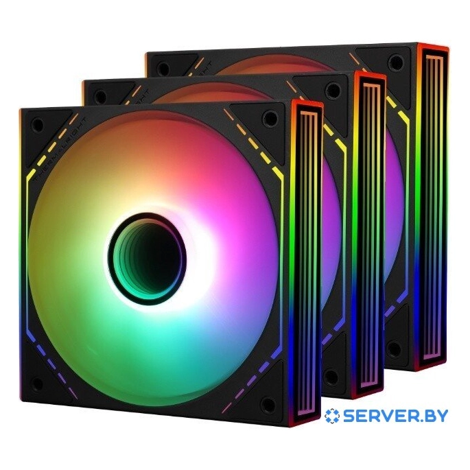 Комплект вентиляторов для корпуса Thermalright TL-M12-S X3 (черный). Фото1