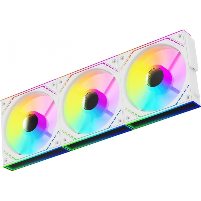 Комплект вентиляторов для корпуса Thermalright TL-M12QRW-S X3 (белый). Фото4