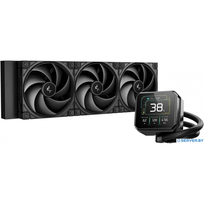 Система жидкостного охлаждения для процессора DeepCool Spartacus 360 R-SPT360-BKDSMP-G-1. Фото1