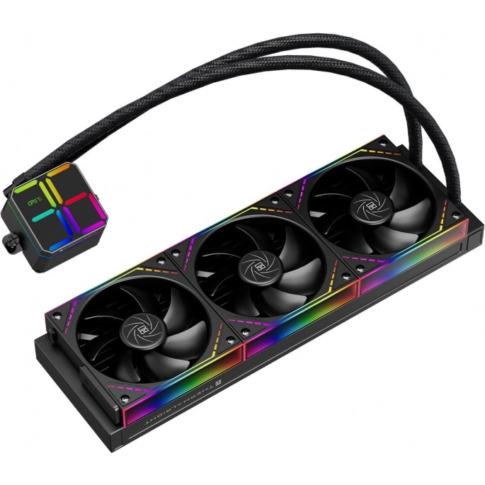 Система жидкостного охлаждения для процессора Thermalright Magic Qube 360 ARGB (черный). Фото5